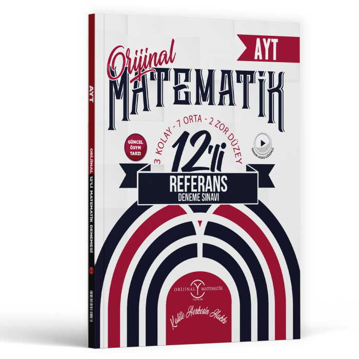 ORİJİNAL YKS AYT REFERANS DNM 12Lİ MATEMTK - 25-26